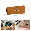 Custom Corduroy Pen Case | https://www.bestnamebadges.com