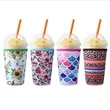 Full Color Neoprene Coffee Cup Sleeve | https://www.bestnamebadges.com
