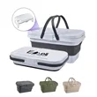 Collapsible Multicolor Picnic Basket | https://www.bestnamebadges.com