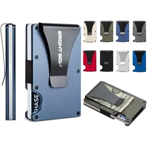 Wallet Carbon Fiber Card Holder RFID Blocking Slim
