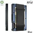 Minimalist Wallet Carbon Fiber Card Holder RFID Blocking | https://www.bestnamebadges.com