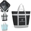 High-Capacity Foldable Tote Cooler Pizza Insulation Bag | https://www.bestnamebadges.com