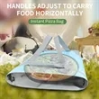 High-Capacity Foldable Tote Cooler Pizza Insulation Bag | https://www.bestnamebadges.com