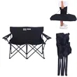 Folding Chair for Two People | https://www.bestnamebadges.com