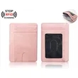 Slim Minimalist Front Pocket RFID Blocking Leather Wallets | https://www.bestnamebadges.com