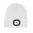 Cuffed Knit Beanie With Led Light | https://www.bestnamebadges.com