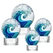 Surfside Award on Paragon - Clear | https://www.bestnamebadges.com