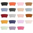 Leather Cup Sleeve | https://www.bestnamebadges.com
