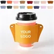 Leather Cup Sleeve | https://www.bestnamebadges.com