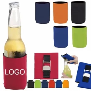 11oz Bottle Cooler with Opener