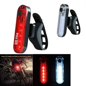 Rechargeable USB LED Bicycle Tail Light