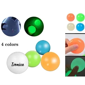 Luminous Sticky Ball Decompression Toy