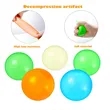 Luminous Sticky Ball Decompression Toy | https://www.bestnamebadges.com