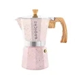 GROSCHE® Stone 9 Cup Stovetop Moka Pot Espresso Coffee Maker | https://www.bestnamebadges.com