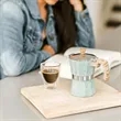 GROSCHE® Stone 9 Cup Stovetop Moka Pot Espresso Coffee Maker | https://www.bestnamebadges.com
