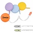Circular Faux Leather Measuring Tape | https://www.bestnamebadges.com