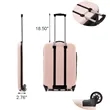 MOQ 1 Two-wheeled Portable Folding Suitcase | https://www.bestnamebadges.com