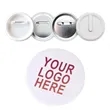 MOQ 100 Metal Tinplate Button Pin Badges | https://www.bestnamebadges.com