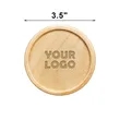 Eco-Friendly Wooden Round Coasters | https://www.bestnamebadges.com