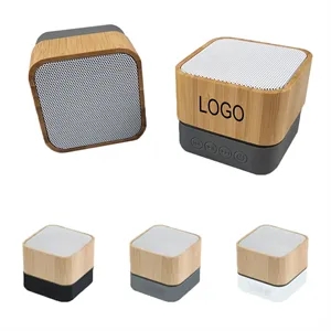 Mini Eco-Friendly Wireless Bamboo Speaker