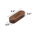 Eco-Friendly Bamboo USB Flash Drive | https://www.bestnamebadges.com