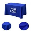 6FT Polyester Custom Table Throw | https://www.bestnamebadges.com