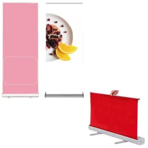 MOQ 1 Customizable Advertising Roll Up Banner