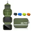 Collapsible Toiletry Organizer | https://www.bestnamebadges.com
