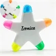 Five-Color Star Highlighter Marker Pen | https://www.bestnamebadges.com