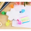 Five-Color Star Highlighter Marker Pen | https://www.bestnamebadges.com