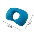 Self Pump U Shaped Foldable Neck Pillow | https://www.bestnamebadges.com