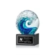 Surfside Award on Square Marble | https://www.bestnamebadges.com