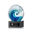 Surfside Award on Square Marble | https://www.bestnamebadges.com
