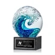 Surfside Award on Square Marble | https://www.bestnamebadges.com