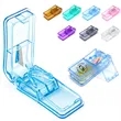 Professional Pill Splitter and Storage Box | https://www.bestnamebadges.com