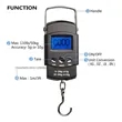 Fish Scale 50kg with Built-in Measuring Tape | https://www.bestnamebadges.com