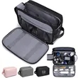 Travel Toiletry Bag For Men Water-resistant Pouch | https://www.bestnamebadges.com