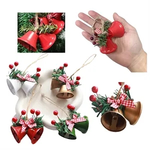Tree Hanging Iron Jingle Bells for Christmas Decoration