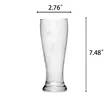 Large Capacity Glass Beer Mug In Stock | https://www.bestnamebadges.com