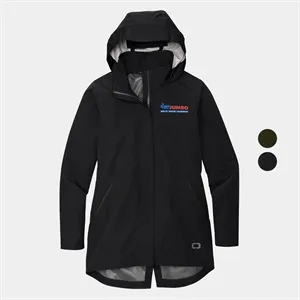 OGIO® Ladies Waterproof Full Zipper Jacket | https://www.bestnamebadges.com