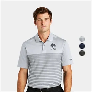Nike Fleece Block Polo | https://www.bestnamebadges.com