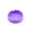 Soft Silicone Round Ashtray | https://www.bestnamebadges.com