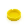 Soft Silicone Round Ashtray | https://www.bestnamebadges.com