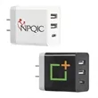 3 Port 18W USB-A / USB-C Power Wall Adapter | https://www.bestnamebadges.com