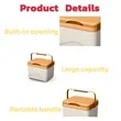 Compact  Portable Car Warmer For Traveling With Carry Handle | https://www.bestnamebadges.com