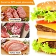 High Quality ABS Hamburger Patty Pressing Machine | https://www.bestnamebadges.com