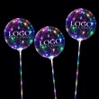 Custom Glowing Bobo Balloon | https://www.bestnamebadges.com