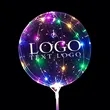 Custom Glowing Bobo Balloon | https://www.bestnamebadges.com