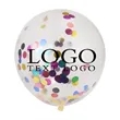Transparent Latex Confetti Balloons | https://www.bestnamebadges.com