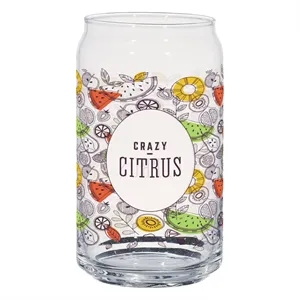 16 Oz. Full Color Ale Glass Can | https://www.bestnamebadges.com